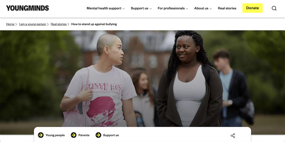 How to stand up against bullying