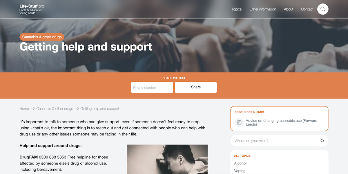 Getting help and support