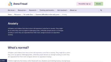 Anna Freud - Anxiety