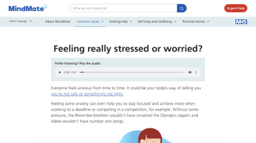 MindMate UK - Anxiety