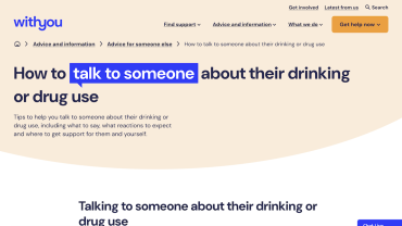How to talk to someone about their drinking or drug use